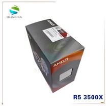 [해외]amd ryzen 5 3500x r5 3500x3.6 ghz 6 코어 6 스레드 cpu 프로세서, One Size, One Color