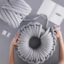 자이언트얀 500g 1kg 19색 빅얀 점보얀 패브릭얀암니팅 핸드니팅, 아이보리-500g