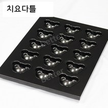곰돌이 얼굴 치요다 베이킹 지요다 빵틀 15구 베어, 1개