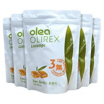 올레아 올리렉스 로렌지 허브캔디, 120g, 5개