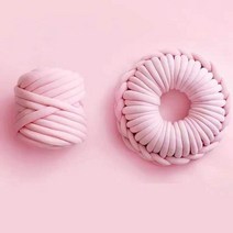 캐시미어 프리미엄 고급 수입 털실 뜨개실 손 뜨개질을위한 1kg 두꺼운 슈퍼 부피가 큰 청키 원사 크로 셰 뜨개질 부드러운 큰 면화 diy 팔 뜨개질 담요에 대한 로빙 방적사, 핑크-1kg