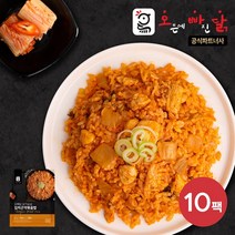오빠닭 닭가슴살 김치곤약볶음밥 250g 10팩 오븐에빠진닭, 10개