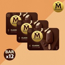 매그넘 아이스크림 6종 팩, 3개, 400ml