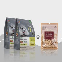 목우촌 펫9단 푸들전용사료(1.8kg)2개 + 벨버드푸드 무염황태 (120g) 1개 강아지사료 간식, 1.8kg, 오리