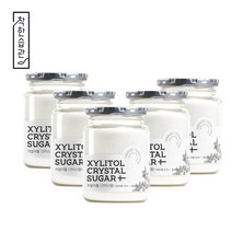 착한습관 핀란드산 자일리톨 크리스탈 파우더, 300g, 5개