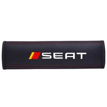 벨트 커버 좌석 가죽 시트 커버 어깨 보호 스트랩 패드 이비자 쿠프라 아로나 Ateca 코르도바 엑세오 미이, 12 Seat