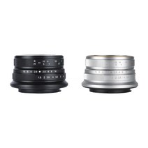 7Artisans 25mm F1.8 수동렌즈 APS-C 후지 FX 용 블랙, 후지(블랙)