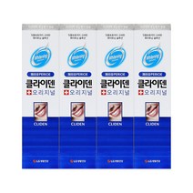 페리오 클라이덴 오리지널 치약, 120g, 4개