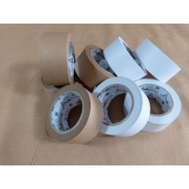 죠스상사-물발라 물테이프 50mm x 50M -8롤 종이검테이프 박스테이프 친환경택배테이프 택배박스테이프 배접테이프 배접물테이프, 화이트 50M, 민트, 45롤