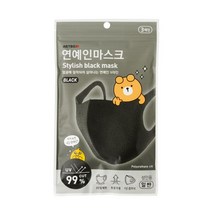 아트박스 연예인마스크폴리블랙3매 (34011220)