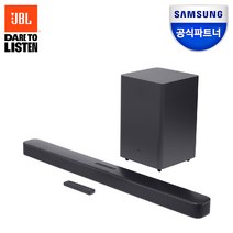 제이비엘 JBL BAR 2.1 딥베이스 사운드바 + 서브우퍼 세트, JBLBAR21DBBLKAS