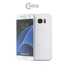 목각 폰(mock-up) 갤S7 화이트 보호스티커 강화필름 투명필름 액정필름 보호필름