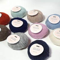 클리 리네아실 울실 알파카실, 157 그레이브라운, 1개