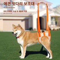 나이많은 강아지 노견 뒷다리 보조기 보조벨트 하체 산책 보조 도구 하체 하네스 반려견 관절 건강, 뒷다리 보조 밴드