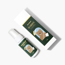 [김서림방지 스프레이 슈룹] 30ml 다용도 극세사 습기제거제 안티포그 곰돌이, 1개