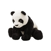 IKEA (이케아) KRAMIG 팬더 인형 소프트 토이 % 쉼표 화이트 블랙