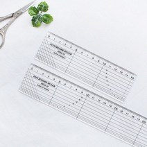 짱패브릭 패치워크자 시접자 퀼팅자 15cm 30cm옵션선택, 30cm, 1개