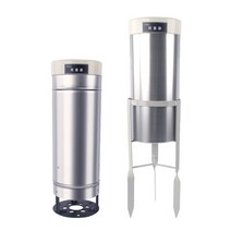 주택 강우량 측정기 게이지 실린더형 간이 측우기, 스테인레스 레인 게이지(일체형)