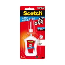 스카치 순간 접착제 AD124 L 액상 4g 3M