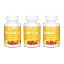 켈리포니아 골드 뉴트리션 Vitamin D3 Gummy 2000IU 과일맛 구미 4팩 5 6일내 배송 성인 키즈 청소년 어린이용 비타민D 구미 90개 4통, 단일