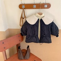 양털 뽀글이 패딩 여아 겨울 점퍼 데일리 캐주얼 등원룩