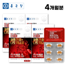 [종근당] 나토키나제 2박스 혈행 개선 영양제 나토키나아제 낫또 알약 형태, 30정 - 4박스