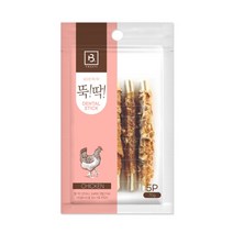 브리더 뚝딱 애견 덴탈 스틱껌 5p / 강아지 치석제거 덴탈 껌 간식, 치킨