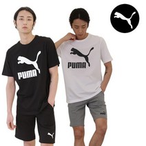 [푸마] 클래식 로고 남자 여성 반팔티 티셔츠 2종 택일