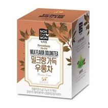 녹차원 간편한 [녹차원] 밀크향가득우롱차 10티백 x 4개 명절 부모님 지인 선물 회사 탕비실 손님접대, 5set