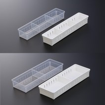 이노마타 키친트레이 주방정리 서랍정리함 칸막이 추가구매 가능, 20.키친트레이 흰색 3x3-추가 칸막이 세트