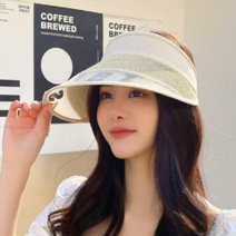 [사은품증정] 자외선차단 썬캡 여성 여름 모자 다양한 컬러
