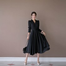 악녀일기 [악녀일기] 퀸시 플레어 원피스(벨트set)