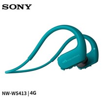 소니 워크맨 MP3플레이어/NW-WS413/이어폰/방수, 푸른