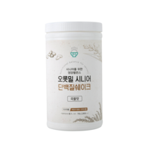 오롯밀 시니어 단백질쉐이크 750g 곡물맛, 1개