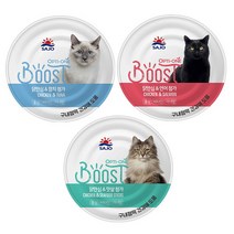 [도그씨] 사조 옵티원 부스터 캣 캔 160g x24개 고양이캔, one color/혼합3종 160g x24개, 선택:혼합3종