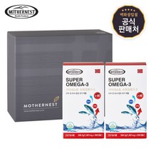 [마더네스트] r-TG 슈퍼오메가3 200캡슐 선물세트 (12개월분), 1개, 단품