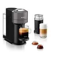 DeLonghi Nespresso Vertuo Next ENV 120.GYAE 우유 거품기 포함 커피 메이커 회색, 하얀색, 커피 캡슐 머신