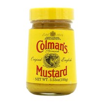 기타소스 머스타드 Colmans of Norwich 콜맨스 오브 노리치 오리지널 잉글리쉬 100g Original English Mustard 3.53 oz, 1개