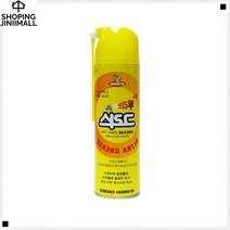 소음감소 기계성능향상 오염물질제거 살충제대용 윤활녹제거제 스프레이방청제