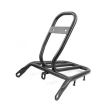 슈퍼커브 파츠 헌터커브 짐대 배달 바이크부품 튜닝 오토바이, 블랙 도톰한 뒷선반(등받침 미포함)