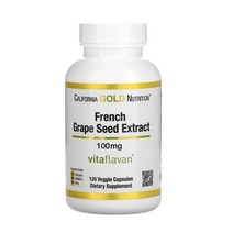 CGN 프랑스 포도씨 추출물 100mg 120캡슐 2세트