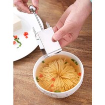 스테인레스 두부 묵 채칼 국화꽃 묵국수 칼 커팅기