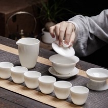 [추석선물세트]순백 도자기 다기 세트 백자 개완 숙우 선물용 찻잔 #당일출고작업@빠른배송&$, 단품, 단품