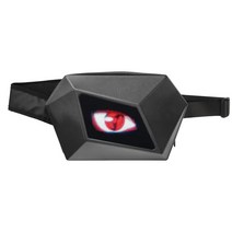 스마트 LED DIY 악마의 눈 여행 가방 블루투스 방수 하드 쉘 멋진 오토바이 라이딩 나이트 백팩