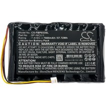 Fluke Biomedical Incubator II 용 Cameron Sino 7800mAh/10200mAh 배터리 BP-INCU 빛나는 온열 분석기, [01] 7800mAh, 01 7800mAh