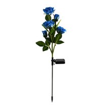 태양광조명태양 해바라기 조명 LED 방수 풍경 마당/통로/잔디 정원 장식에 대 한 스마트 라이트 제어 야외, 07 5 heads blue_01 1Pcs