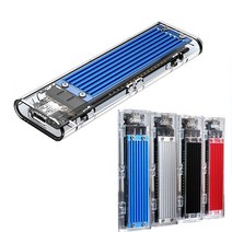 오리코 TCM2-C3 M.2 NVME C타입 외장 SSD 케이스, 0GB, 블랙