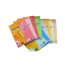 삼원 A4 플라잉칼라 80g P시리즈, P11 진노랑색