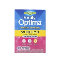 네이처스웨이 Fortify Optima 프로바이오틱 락토바실리 여성용 500억 30정, 1정, 1개