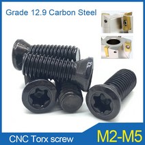20PCS M2 M2.2 M3 M4 M5 등급 12.9 CNC 공구 나사 삽입 Torx 카바이드 선삭 인서트 교체 선반 액세서리, 03 M2X8